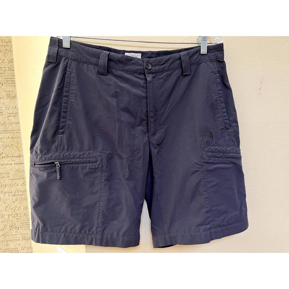 TNF The North Face Men's Shorts Gray, Grey, Size34 Quick Dry Performance Fabric